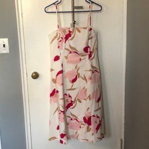 Midi Dress with Spaghetti Straps